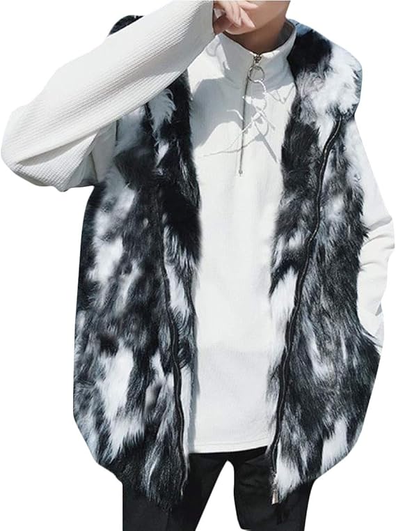 グレー 毛皮 ノースリーブコート 71GMoVaQVVL._AC_SL1011_.jpg